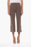 Alberto Biani Couture Cropped Fit Pants With Cuffs