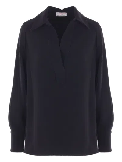 ALBERTO BIANI CREPE BLOUSE