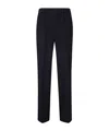 Alberto Biani Elastic Waist Casual Pants In Black