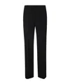Alberto Biani Pantalone Elastico Spacco Gabardine In Black