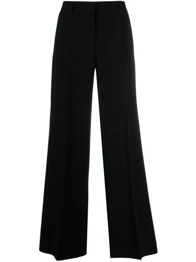 Alberto Biani Tailored Flared Trousers In Black