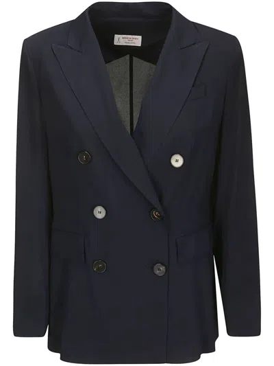 ALBERTO BIANI ALBERTO BIANI GEORGETTE DOUBLE-BREASTED JACKET