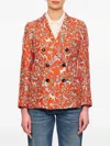 Alberto Biani Jacket In 橘色