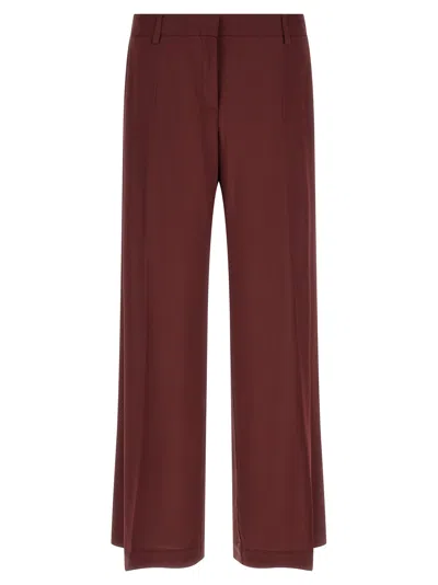 Alberto Biani Hippie Pants In Red