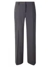Shop Alberto Biani Hippy Pants In Dark Grey