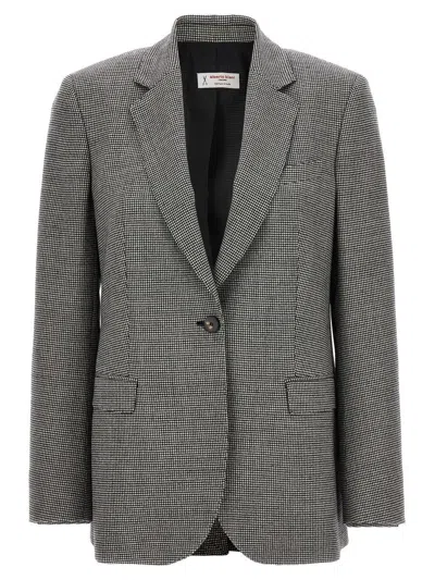 ALBERTO BIANI ALBERTO BIANI HOUNDSTOOTH BLAZER