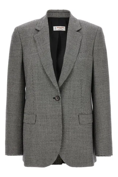 ALBERTO BIANI ALBERTO BIANI HOUNDSTOOTH BLAZER