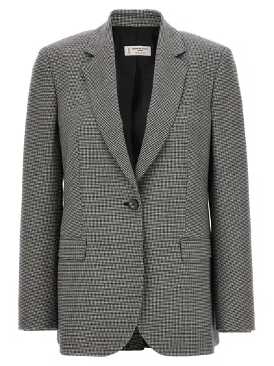 ALBERTO BIANI ALBERTO BIANI HOUNDSTOOTH BLAZER