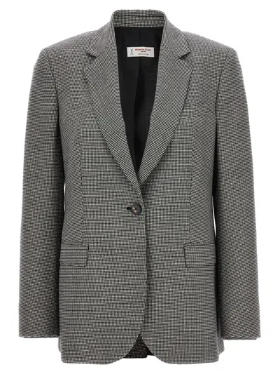 ALBERTO BIANI ALBERTO BIANI HOUNDSTOOTH BLAZER