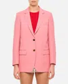 Alberto Biani Single-breasted Blazer In Rose