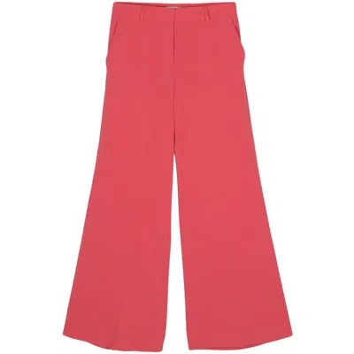 Alberto Biani Pressed-crease Palazzo Pants In Pink
