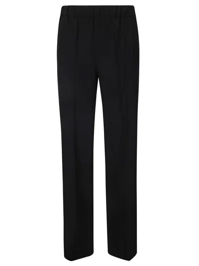 Alberto Biani Jersey Trousers In Animal Print