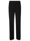 Alberto Biani Relaxed Fit Trousers With Elastic Waistband In Black