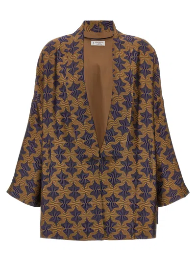 Alberto Biani Kimono Blazer Blazer And Suits In Multicolor