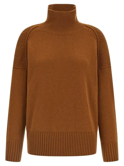 ALBERTO BIANI KNITTED CASHMERE SWEATER WITH HIGH NECK