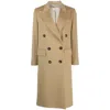 Alberto Biani Double-breasted Virgin-wool Coat