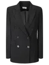 Alberto Biani Lightweight Double-breasted Viscose Jacket