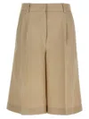 Alberto Biani Linen-blend Shorts