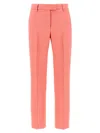 Alberto Biani Trousers Back Pocket Belt Loops Side Pockets In Pink
