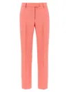 Alberto Biani Trousers Back Pocket Belt Loops Side Pockets In Pink
