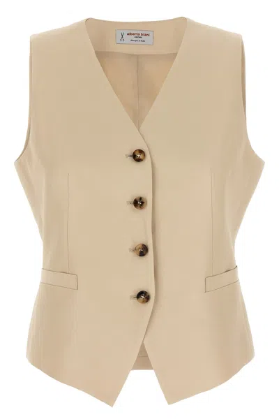 ALBERTO BIANI ALBERTO BIANI LINEN VISCOSE VEST