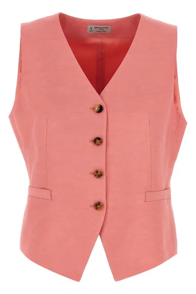 ALBERTO BIANI ALBERTO BIANI LINEN VISCOSE VEST