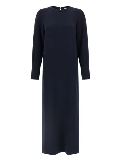 ALBERTO BIANI LONG-SLEEVE MAXI DRESS