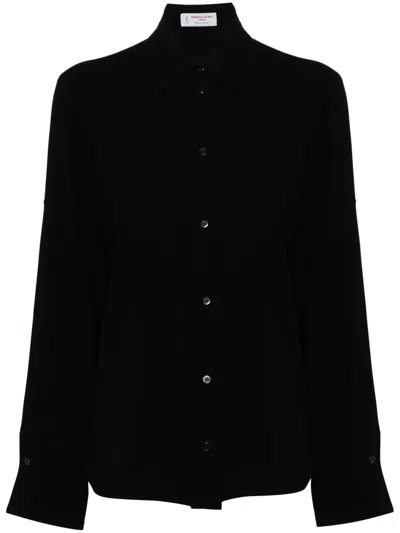 Alberto Biani Long-sleeve Shirt In Black