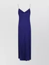 Alberto Biani Georgette Long Slip Dress