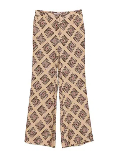 Alberto Biani Pants In Brown