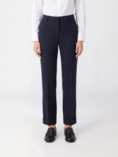 Alberto Biani Pants Woman Color Blue