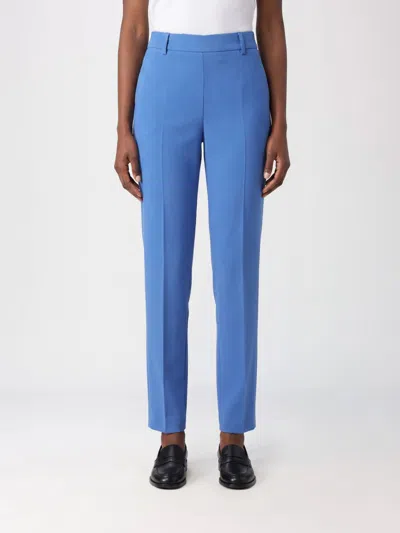 Alberto Biani Pants Woman In Blue