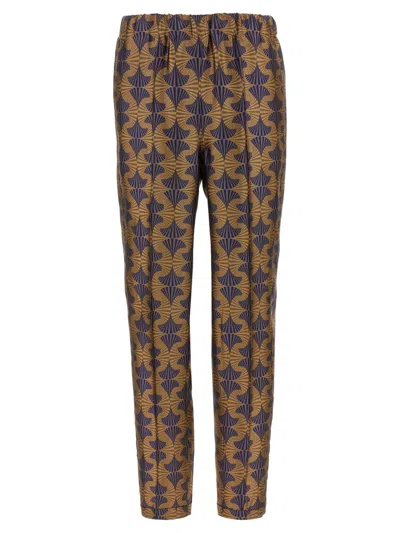 Alberto Biani Patterned Pants In Multicolor
