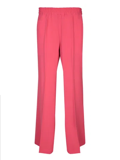 Alberto Biani Pink Cady Camelia Trousers