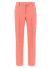 Alberto Biani Trousers Back Pocket Belt Loops Side Pockets In Pink