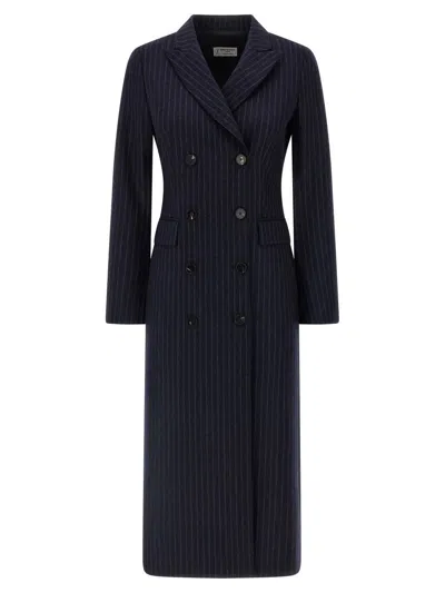 ALBERTO BIANI ALBERTO BIANI PINSTRIPE COAT
