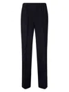 Alberto Biani Elastic Waist Casual Pants In 蓝色