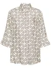 ALBERTO BIANI ALBERTO BIANI PRINTED SILK SHIRT