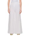 Alberto Biani Wide Pants In White