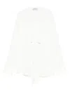 Alberto Biani Ruffled Shirt In White