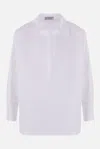 Alberto Biani Cotton Blouse In White