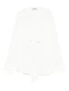 Alberto Biani Silk Shirt In White