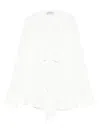 Alberto Biani Silk Shirt In White