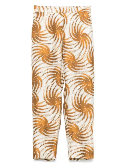 ALBERTO BIANI ALBERTO BIANI SILK TROUSERS