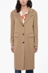 Alberto Biani Single Breasted Coat With Flap Pockets