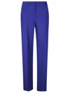 Alberto Biani Straight-leg Trousers With Functional Pockets In Blue
