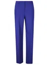 Alberto Biani Trousers Featuring Elastic Waistband And Back Pockets In Blue