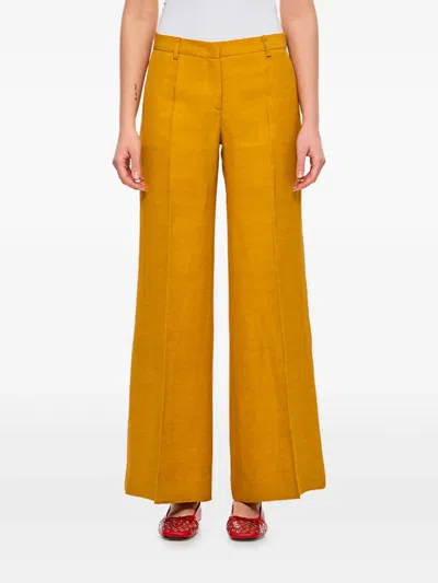 ALBERTO BIANI STRAIGHT-LEG TROUSERS