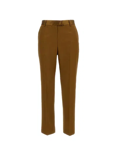 Alberto Biani Straight-leg Trousers In Green