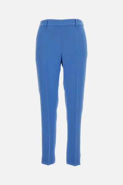 Alberto Biani Straight-leg Trousers In Blue